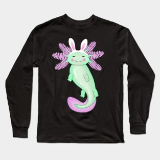 Happy Easter axolotl Long Sleeve T-Shirt